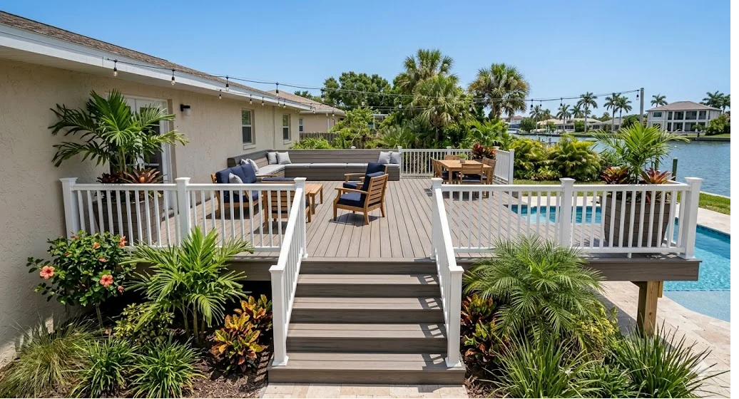 Restored Tampa Bay dock completed by Tampa Dock Builders